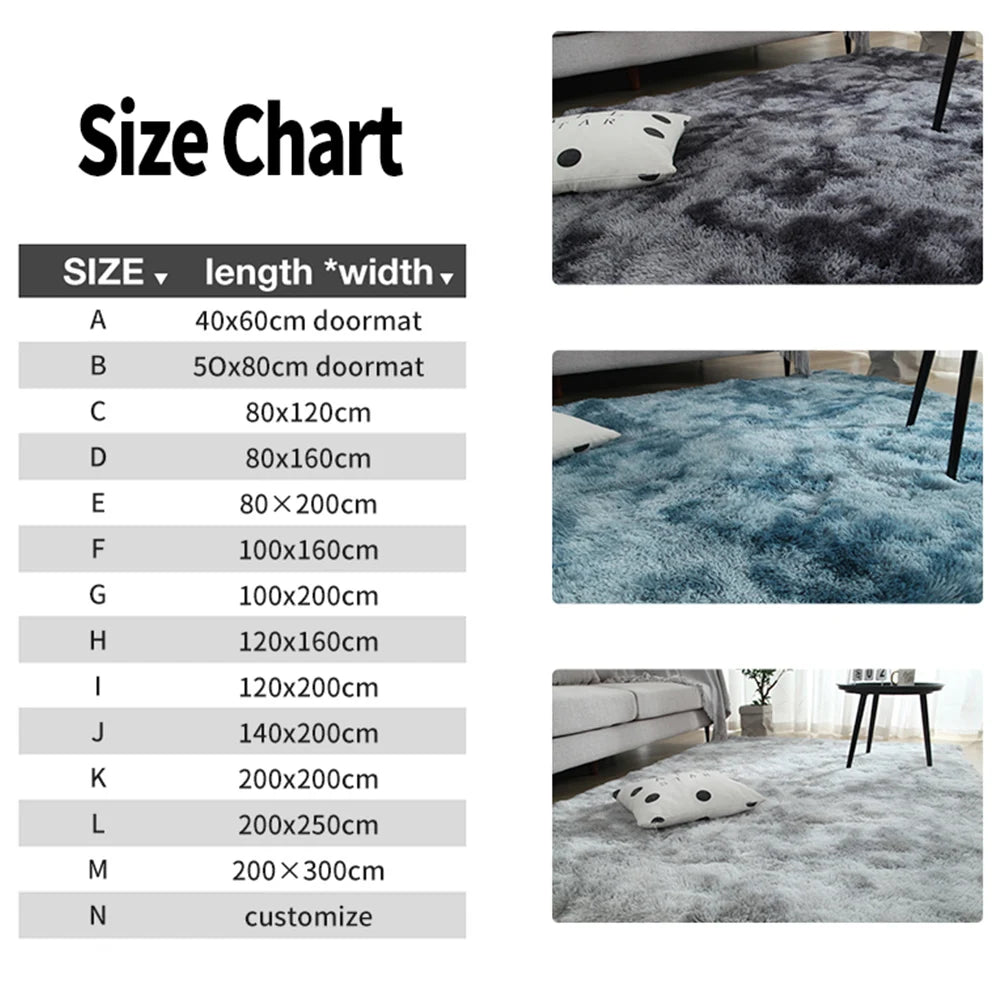 Soft Rug: Fluffy Anti-Slip Mat for Kids Room, Bed Room, and Home - Serene Nest