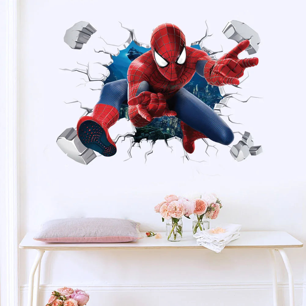 Marvel Heroes Wall Stickers: Kids Room Decor & Fun - Serene Nest