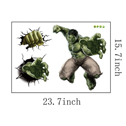 Marvel Heroes Wall Stickers: Kids Room Decor & Fun - Serene Nest