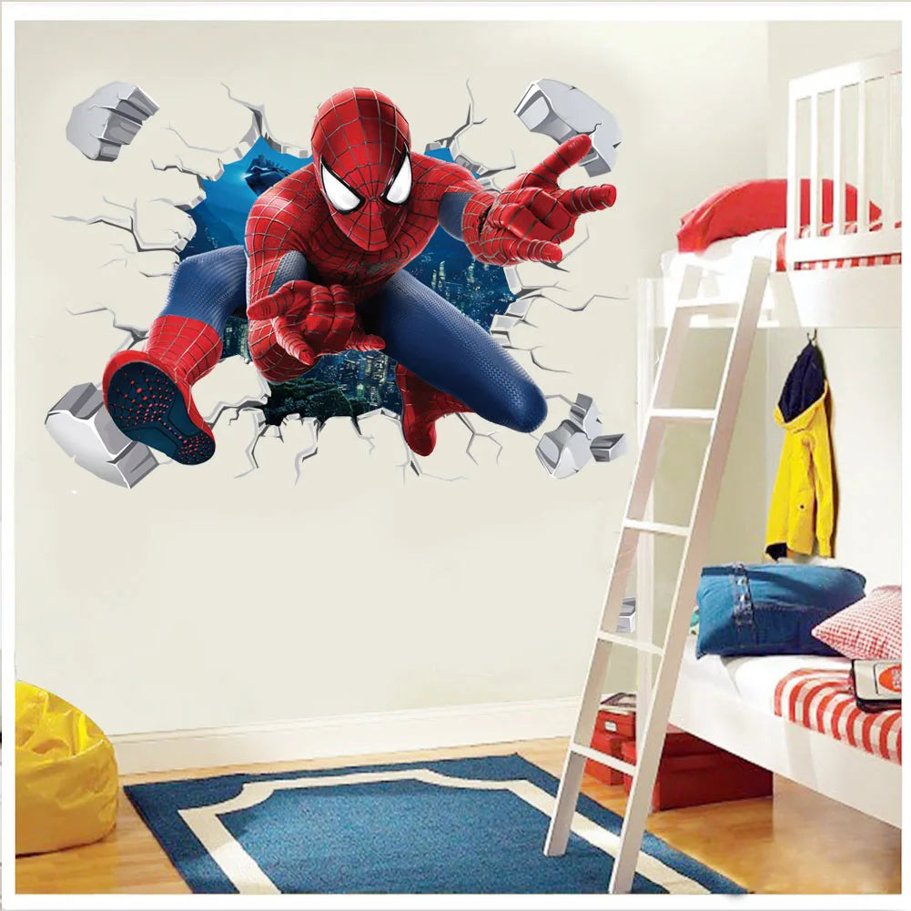 Marvel Heroes Wall Stickers: Kids Room Decor & Fun - Serene Nest