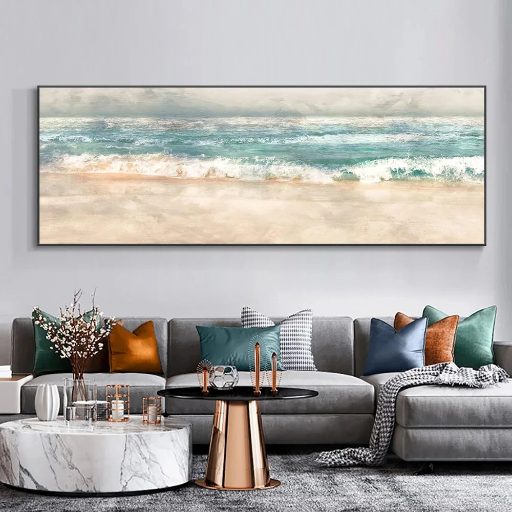 Beachy Keen: Modern Wall Art Posters & Prints - Serene Nest