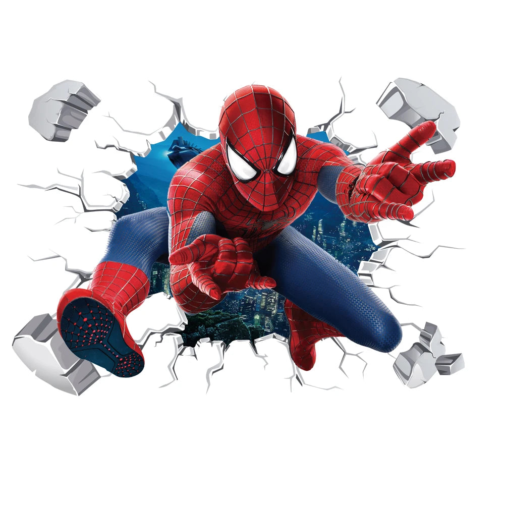 Marvel Heroes Wall Stickers: Kids Room Decor & Fun - Serene Nest