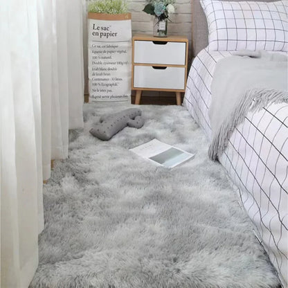 VIKAMA Silk Wool Rugs Women's Room Rug Floor Mats Room Carpet Bedroom Foot Bed Sleeping Room Rugs Mats In The Bedroom - Serene Nest
