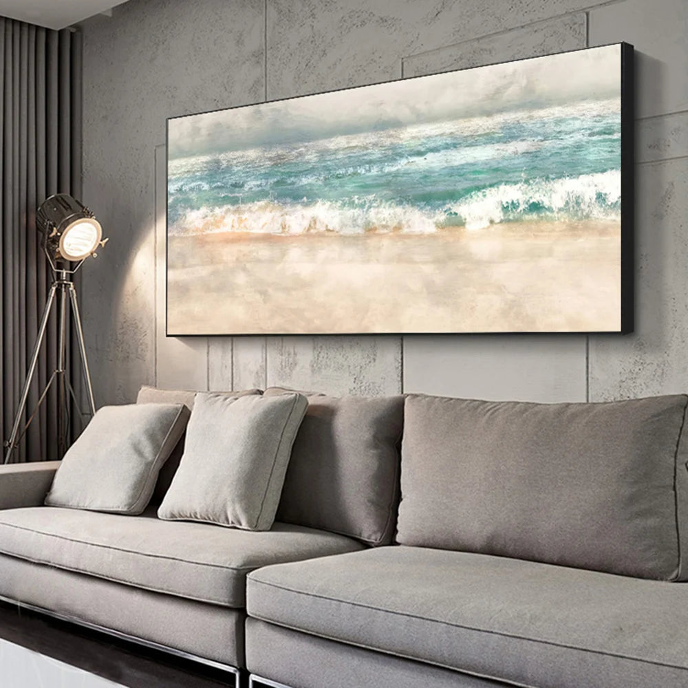 Beachy Keen: Modern Wall Art Posters & Prints - Serene Nest